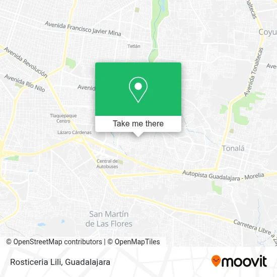 Rosticeria Lili map