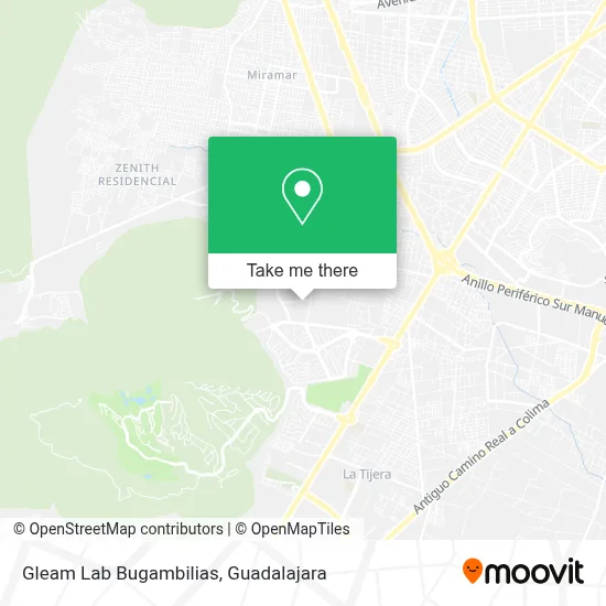 Gleam Lab Bugambilias map