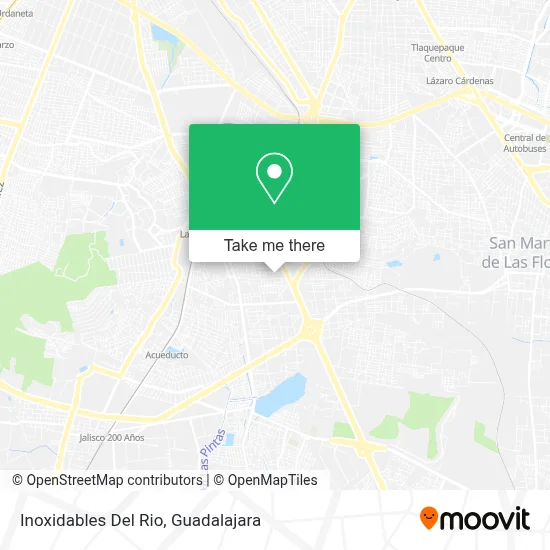 Inoxidables Del Rio map