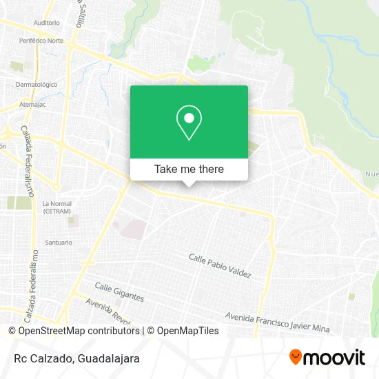 Rc Calzado map