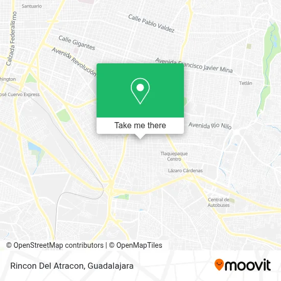 Rincon Del Atracon map