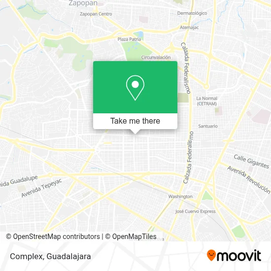 Komplex map