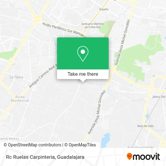 Rc Ruelas Carpinteria map