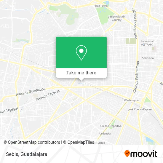 Sebis map