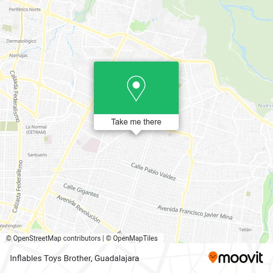 Inflables Toys Brother map