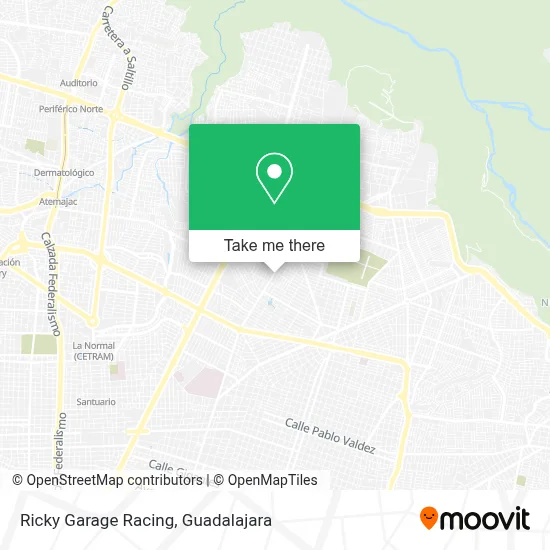 Ricky Garage Racing map