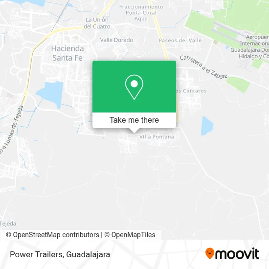 Power Trailers map