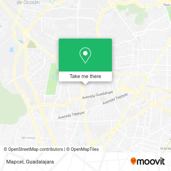 Mapcel map