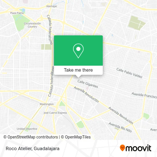 Roco Atelier map