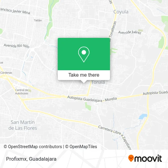 Profixmx map