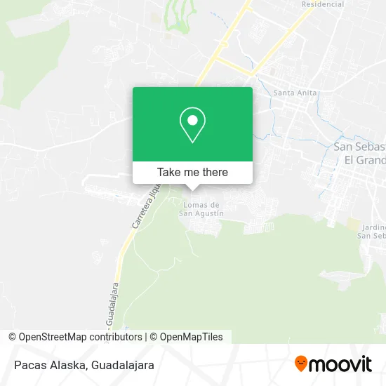 Pacas Alaska map