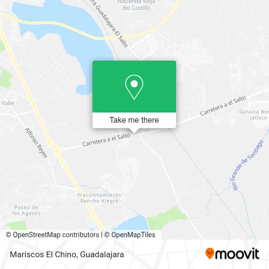 Mariscos El Chino map