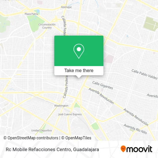 Rc Mobile Refacciones Centro map