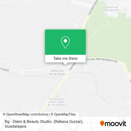 Rg - Glam & Beauty Studio. (Rebeca Guizar) map