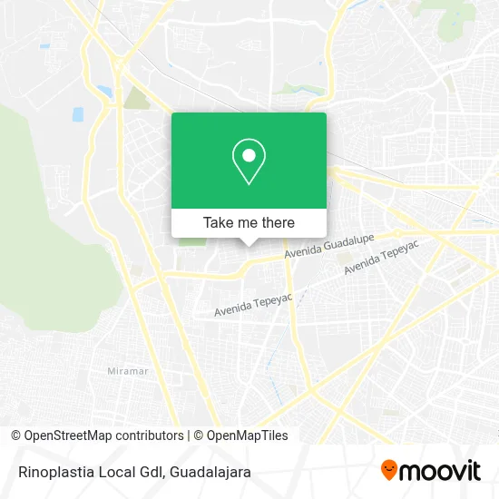 Rinoplastia Local Gdl map