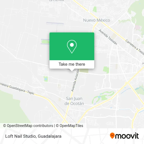 Loft Nail Studio map