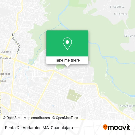 Renta De Andamios MA map