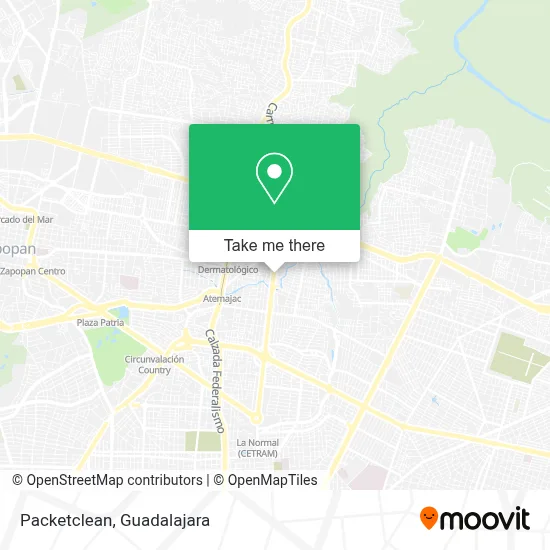 Packetclean map