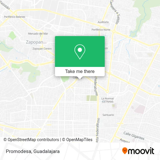 Promodesa map