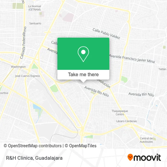R&H Clinica map