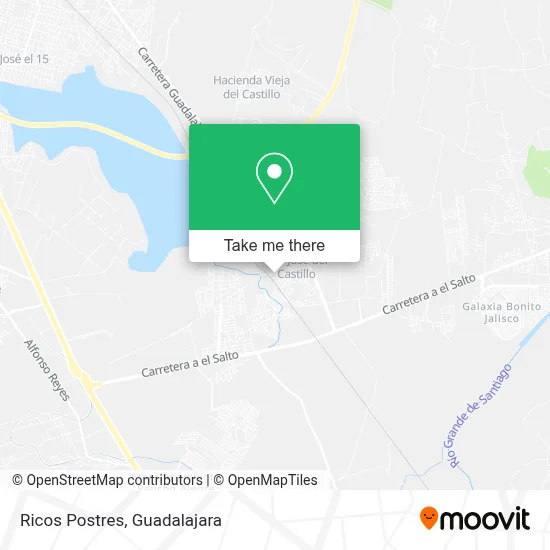 Ricos Postres map
