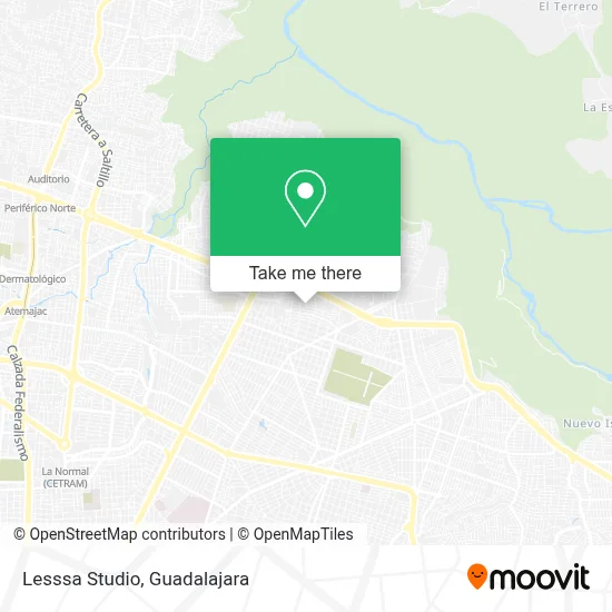 Lesssa Studio map