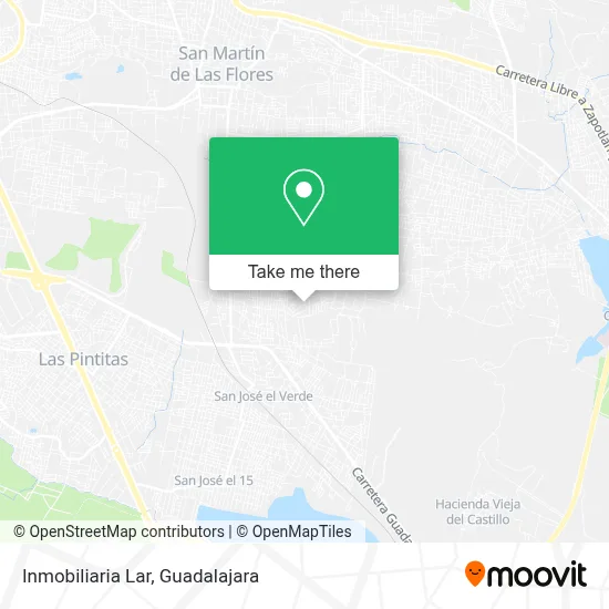 Inmobiliaria Lar map