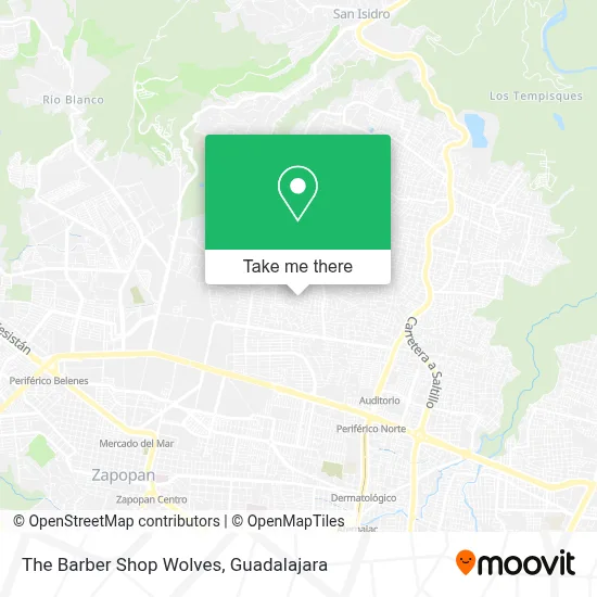 The Barber Shop Wolves map