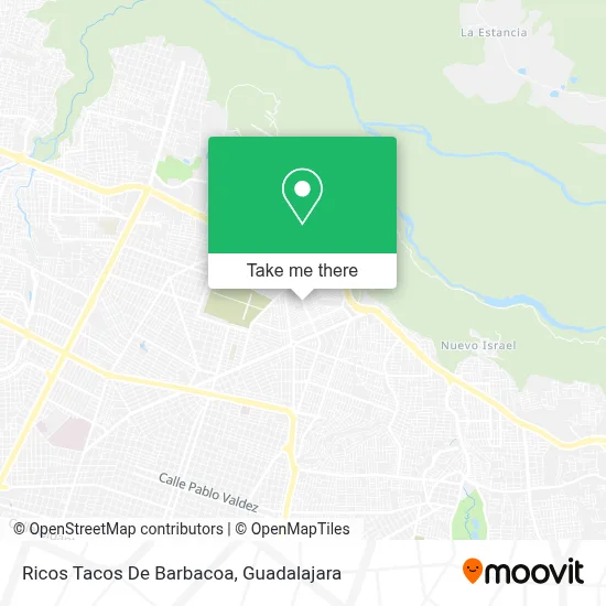 Ricos Tacos De Barbacoa map