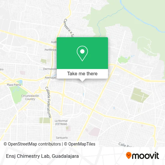 Ensj Chimestry Lab map