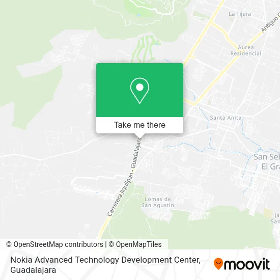 Nokia Advanced Technology Development Center map