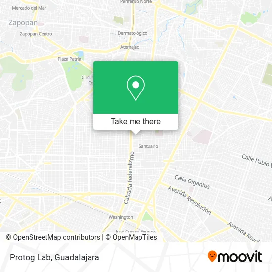 Protog Lab map