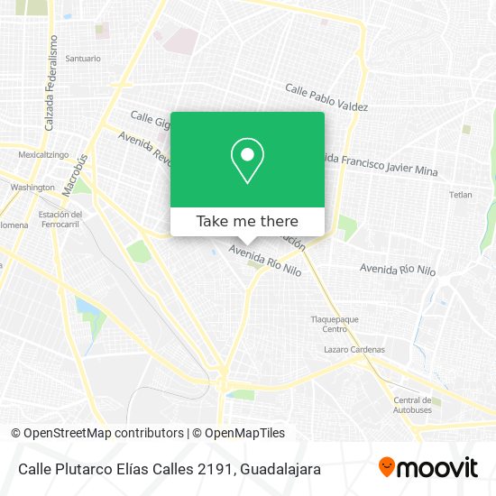 Mapa de Calle Plutarco Elías Calles 2191