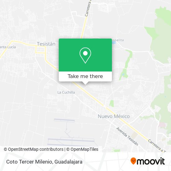 Coto Tercer Milenio map