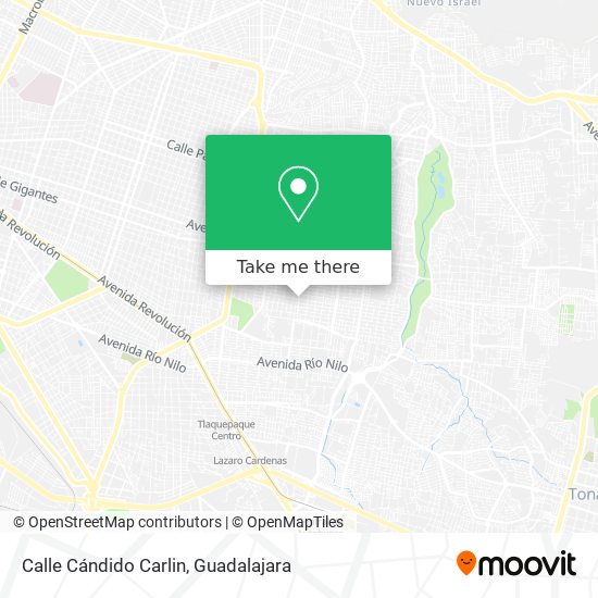 Calle Cándido Carlin map