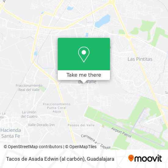 Tacos de Asada Edwin (al carbón) map