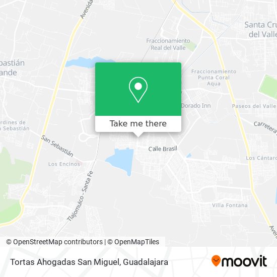 Tortas Ahogadas San Miguel map