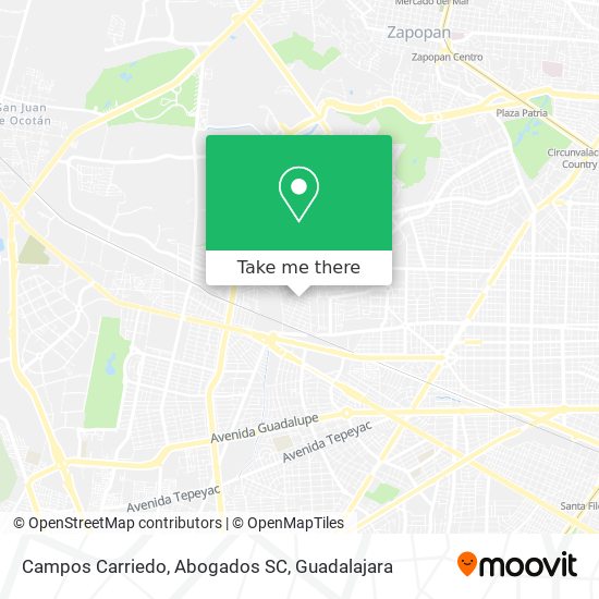 Campos Carriedo, Abogados SC map
