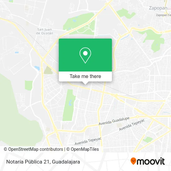 Notaría Pública 21 map
