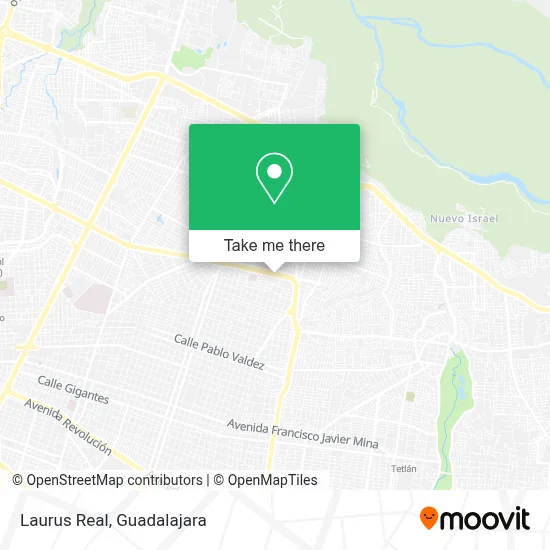 Laurus Real map