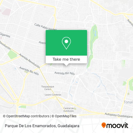 Parque De Los Enamorados map