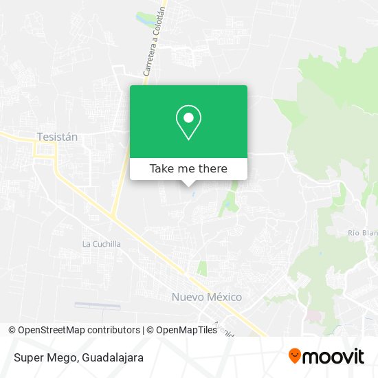 Mapa de Super Mego