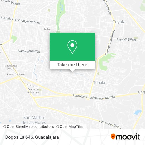 Mapa de Dogos La 646