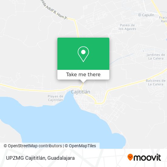 How to get to UPZMG Cajititlán by Bus?