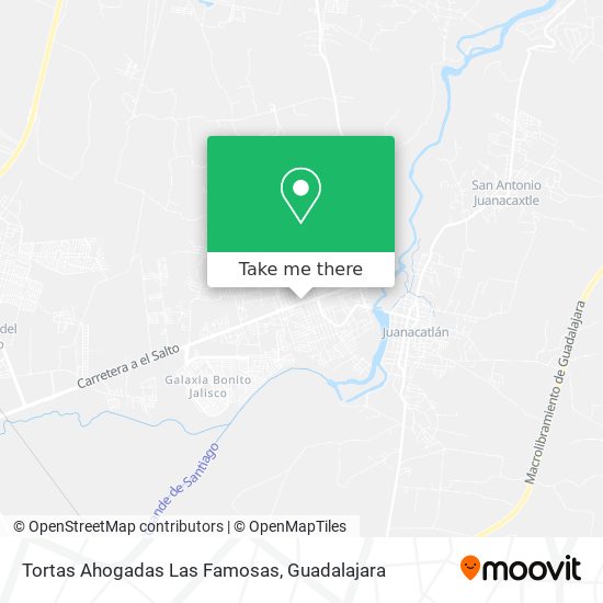 Mapa de Tortas Ahogadas Las Famosas