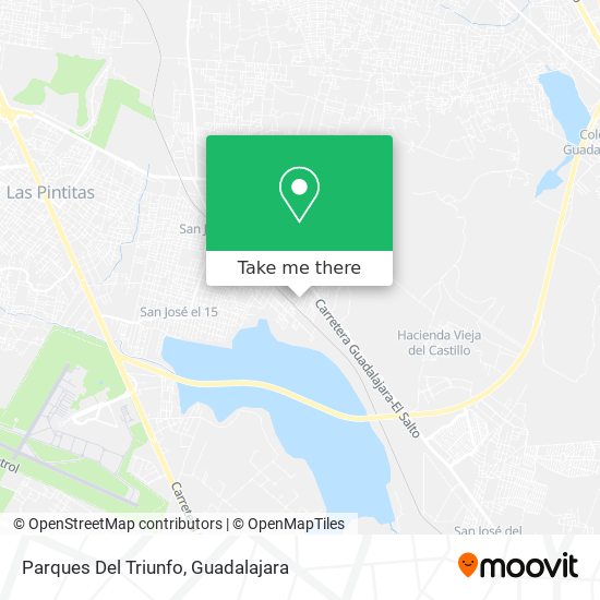 Parques Del Triunfo map