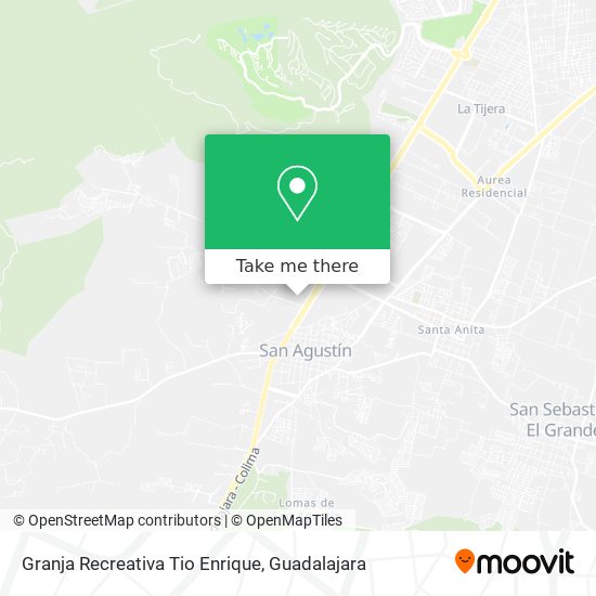 How to get to Granja Recreativa Tio Enrique in Zapopan by Bus?