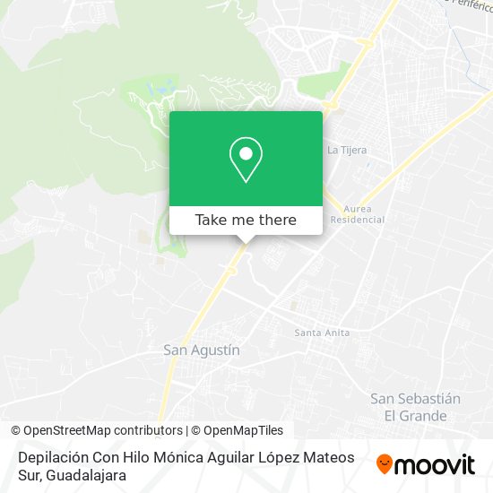 Mapa de Depilación Con Hilo Mónica Aguilar López Mateos Sur