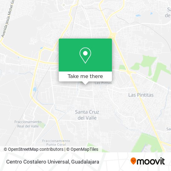 Mapa de Centro Costalero Universal