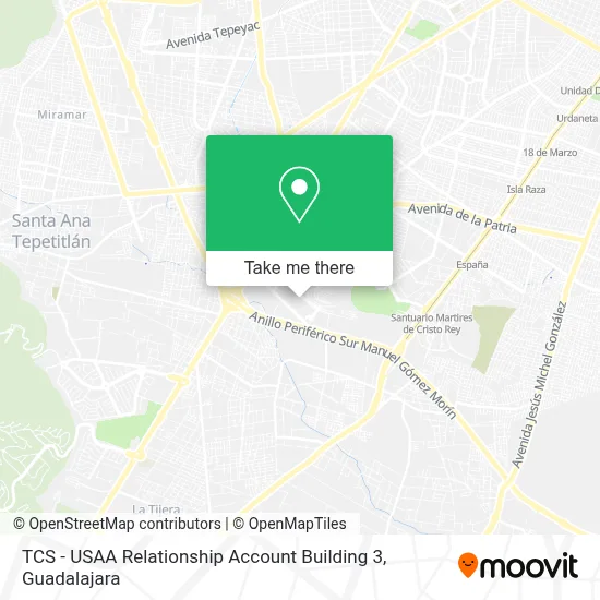 TCS - USAA Relationship Account Building 3 map